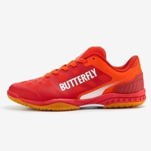 Butterfly, Lezoline Levalis Synthetic Fiber Synthetic resins, Table Tennis, Table Tennis Shoes Red